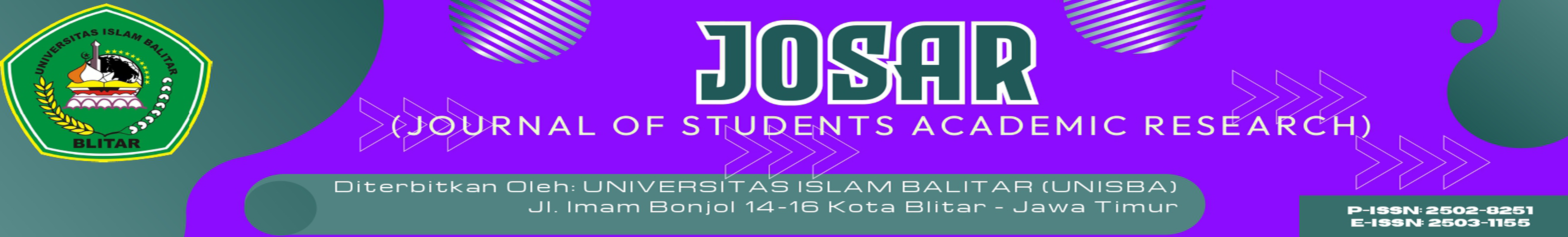 JOSAR (Journal of Students Academic Research)